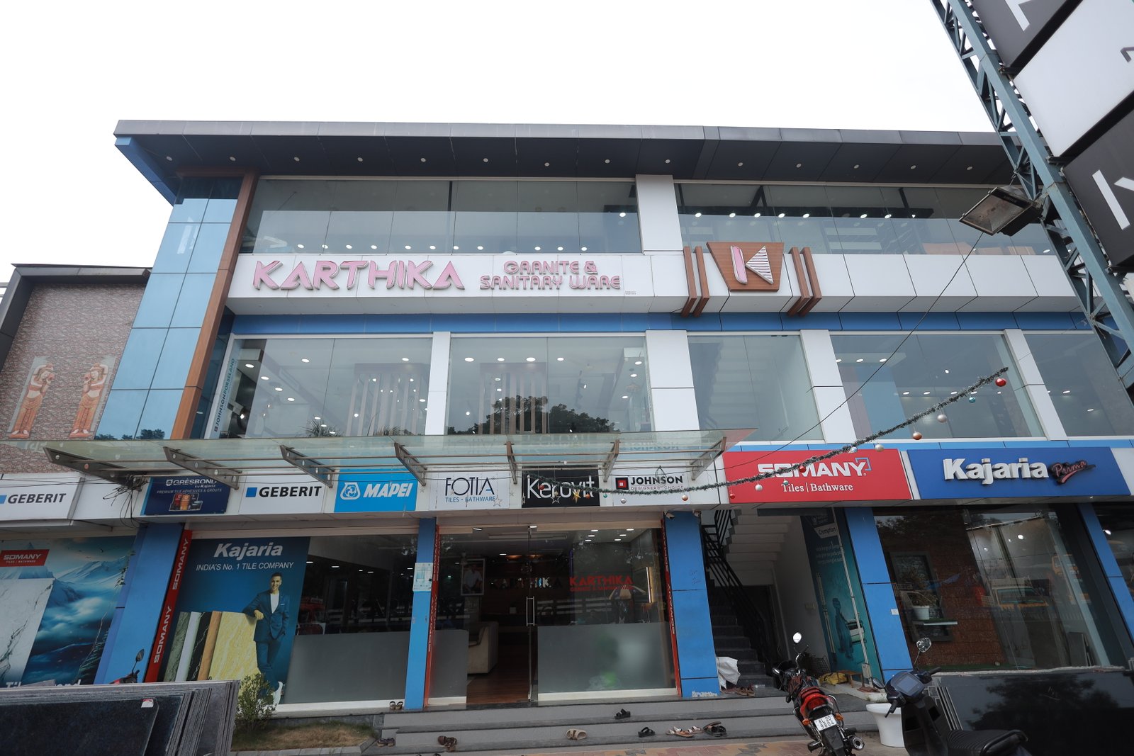 Karthika Showroom Facade